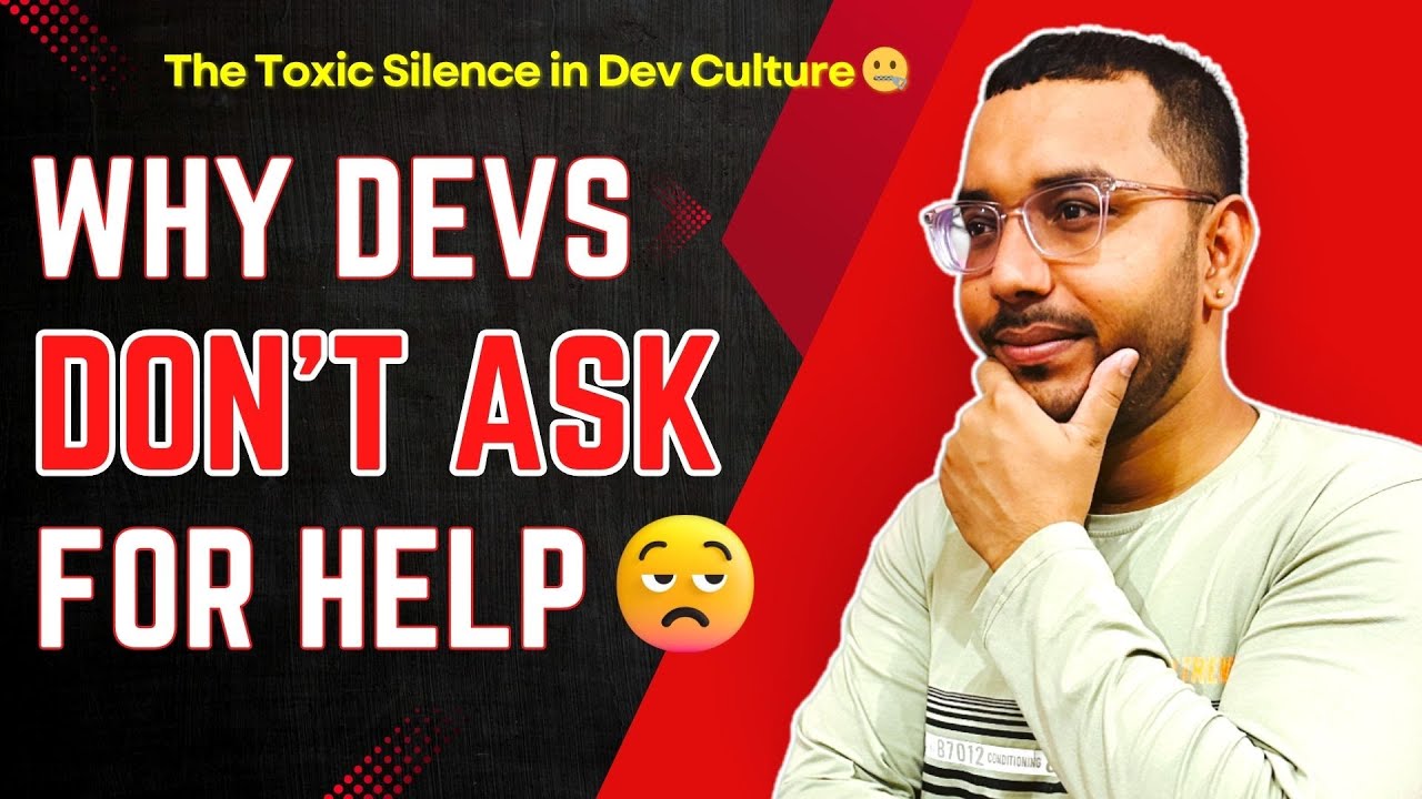Code4educations's tweet card. Why Developers Hesitate to Ask for Help | The Toxic Culture Stopping...