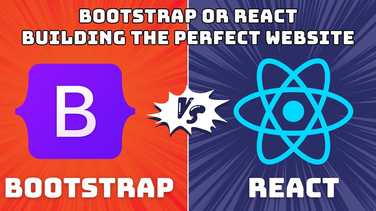 Code4educations's tweet card. Build a Food Website: React vs Bootstrap - The Ultimate Guide | Food...