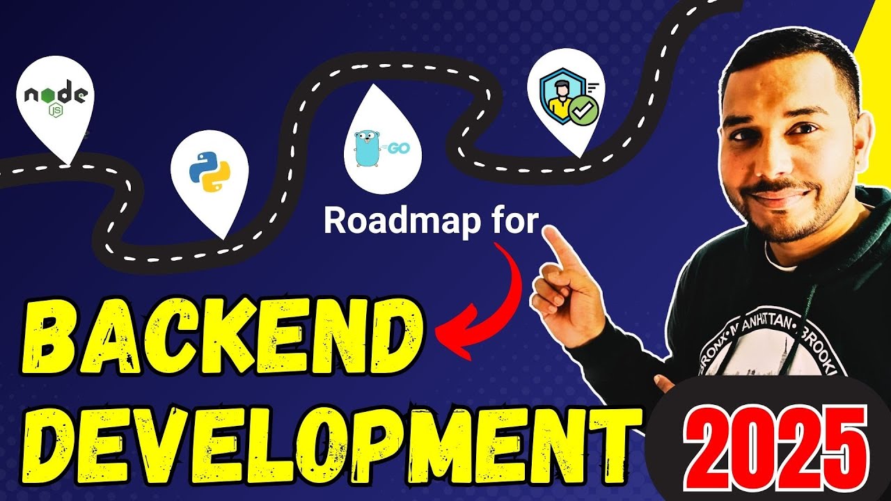 Code4educations's tweet card. Backend Developer Roadmap 2025 | Web Developer Roadmap