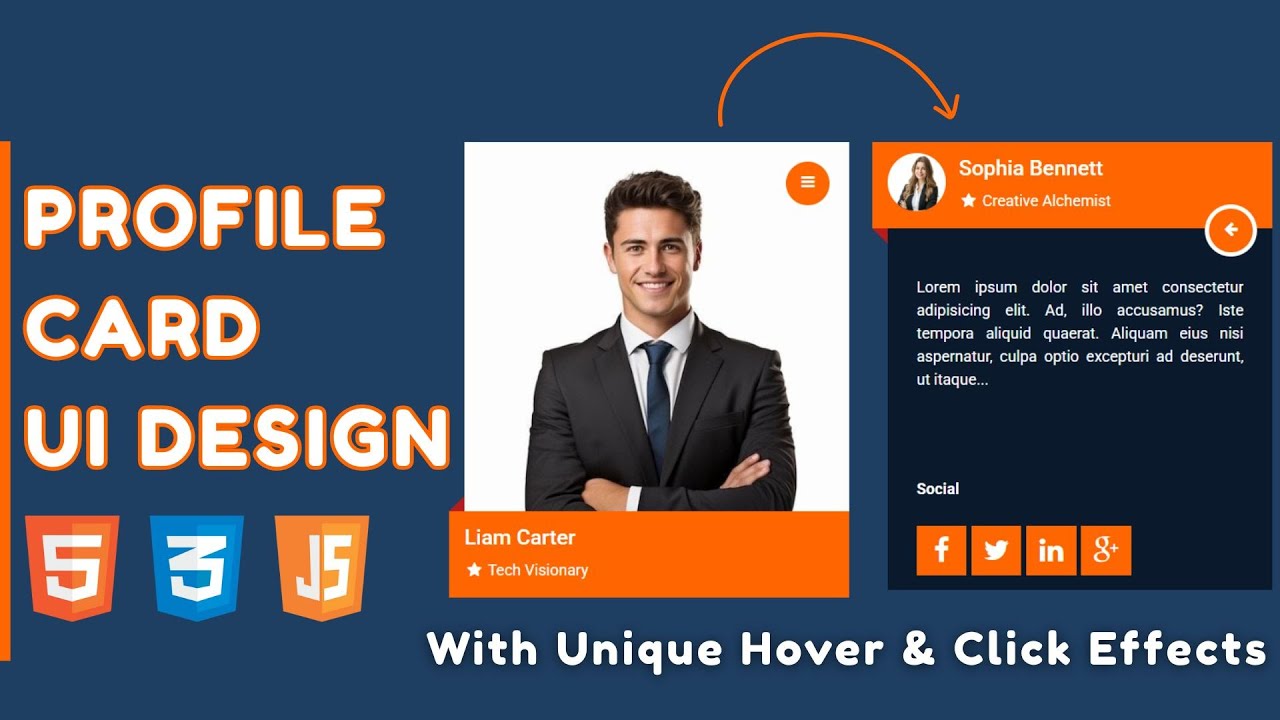 Code4educations's tweet card. Bootstrap Card Design | Profile Card Design in HTML CSS JS | Bootst...