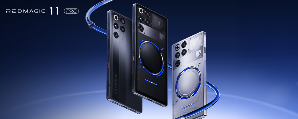 codeblackmy's tweet card. REDMAGIC 11 Pro flagship gaming phone features Snapdragon 8 Elite Gen 5, liquid cooling, 7,500mAh battery, and 144Hz AMOLED display.