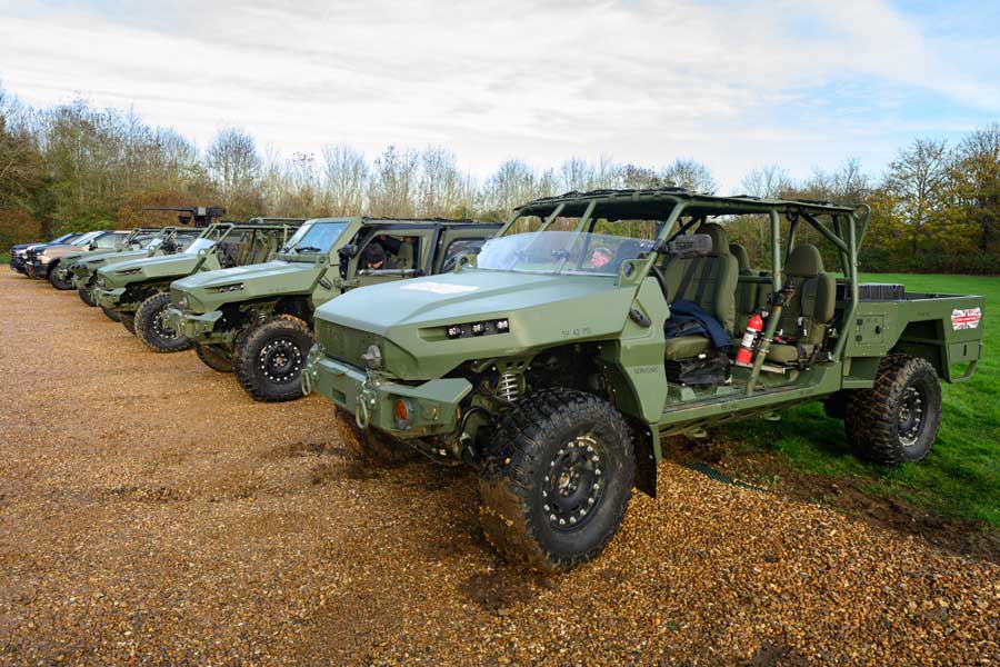 JointForcesNews's tweet card. Team LionStrike yesterday demonstrated their light vehicle line up for the first time in the UK at a VIP and Media Ride and Drive event.