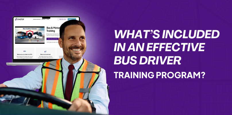 avatarfleet's tweet card. Learn what to include in your bus driver training program to reduce your risk and save lives.