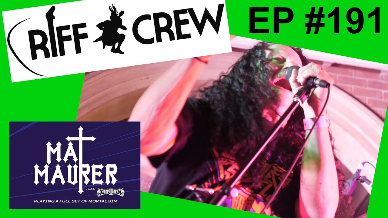 RiffCrew's tweet card. Mat Maurer with Hidden Intent @ Churches of Steel Festival (2023.01...