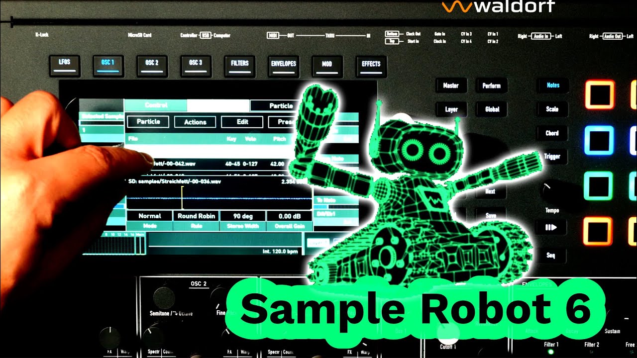 SampleRobot's tweet card. Sample Robot 6.6 now supports Quantum & Iridium