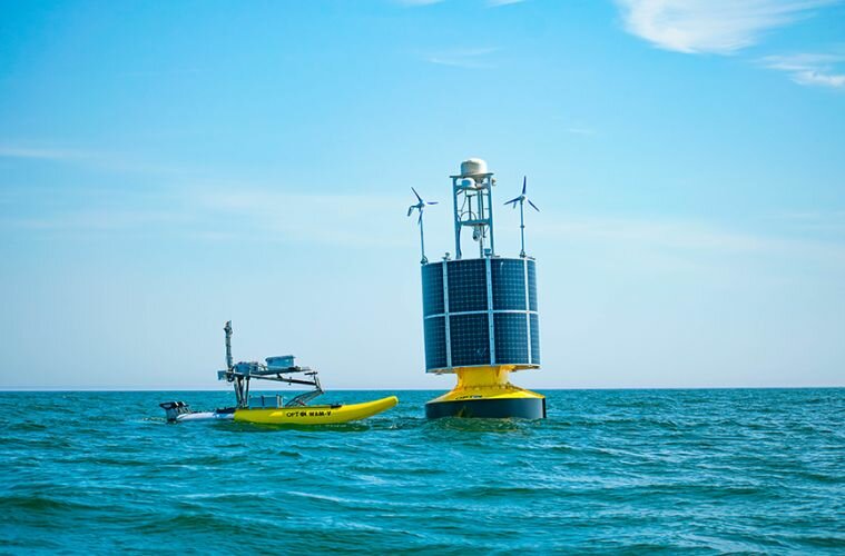 E_E_Leader's tweet card. Ocean Power Technologies and Mythos AI will integrate advanced autonomy software into WAM-V and PowerBuoy platforms, expanding capabilities for defense and commercial users.