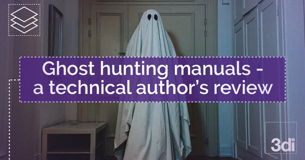 3ditweets's tweet card. In this article, one of our technical writers reviews Victorian ghost-hunting manuals and discusses what modern authors can learn from them.