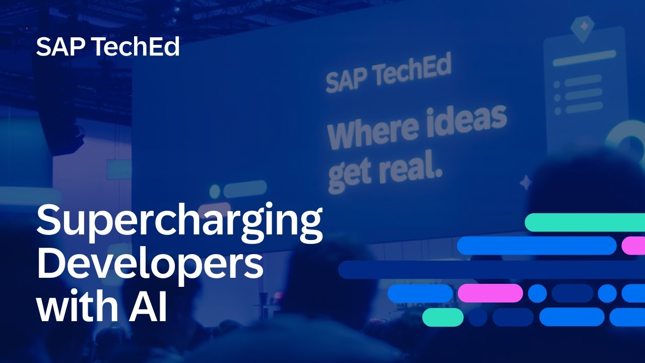 constellationr's tweet card. SAP Supercharges Developers with AI | SAP TechEd