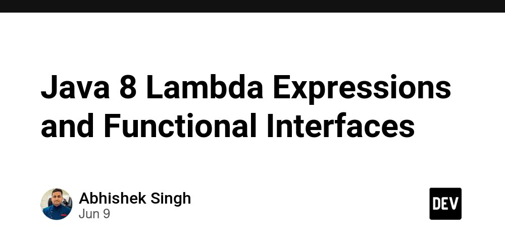 prod42net's tweet card. Overview : Java 8 introduced Lambda Expressions and Functional Interfaces, which bring functional...