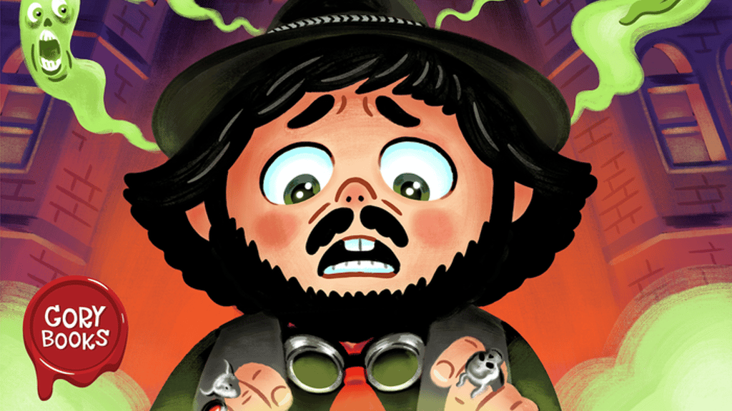 PuppetcoreFilms's tweet card. Gory Books are Golden Book-inspired adaptations of iconic horror stories - poetic prose paired with intriguing illustrations!