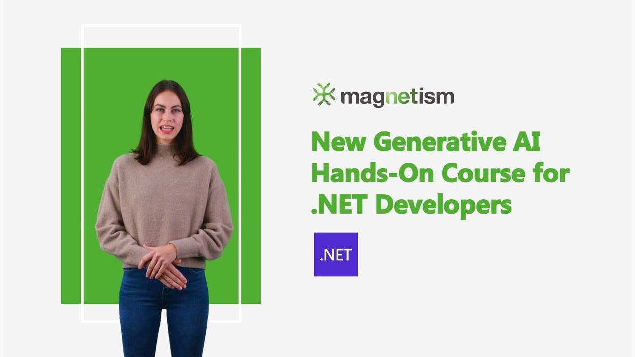 MagnetismXRM's tweet card. Generative AI Beginner Course for .NET Developers