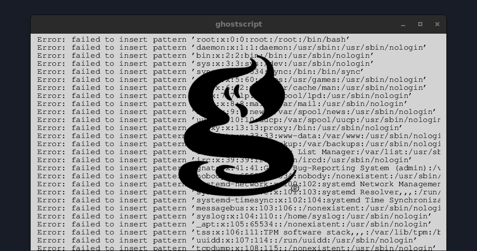 CodeanIO's tweet card. An arbitrary file read/write vulnerability in Ghostscript ≤ 10.02.1 which enables attackers to read/write arbitrary files on the complete filesystem including outside of the -dSAFER sandbox. CVE-20...