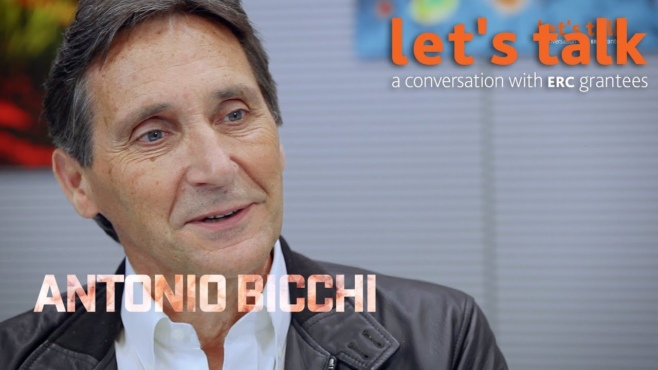 RoboticsSeminar's tweet card. Let's Talk - A Conversation with Antonio Bicchi