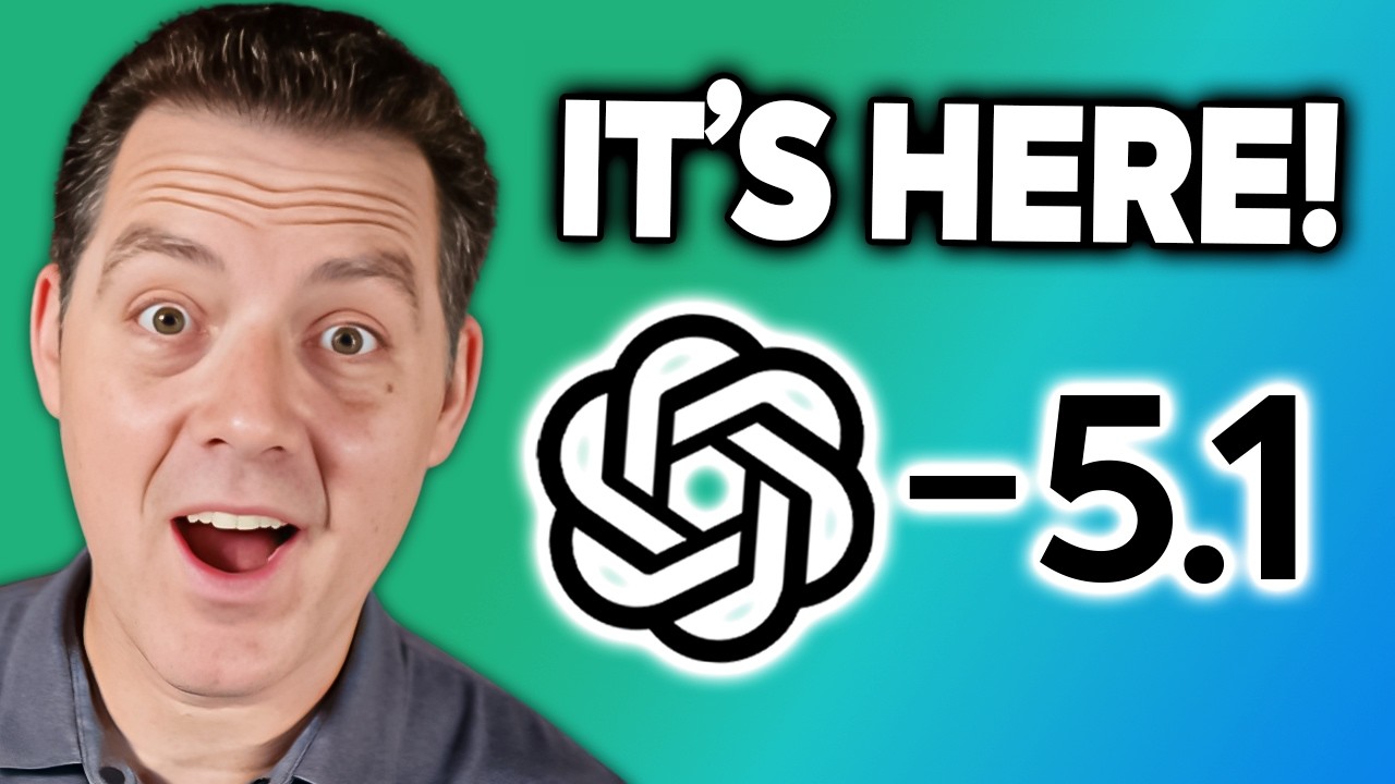 ServeNoJonathan's tweet card. GPT-5.1 is Here! (Major Update)