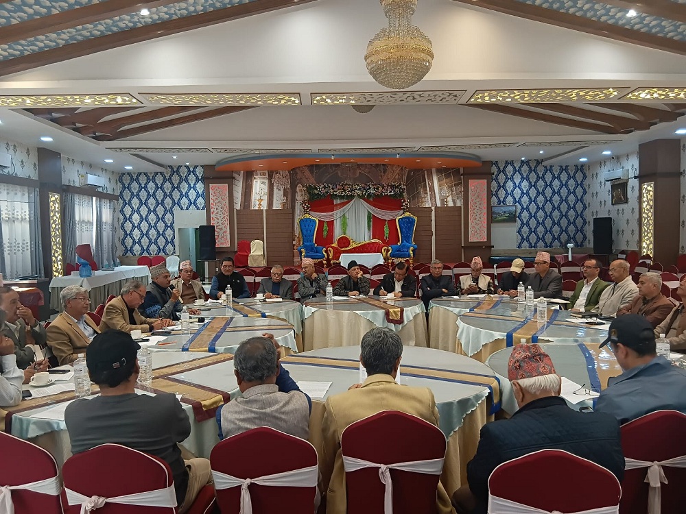 hamrodainiki's tweet card. २८ कात्तिक, काठमाडौँ । प्रजातान्त्रिक आन्दोलनका अगुवाहरुले निर्वाचन अगाडि कांग्रेसको महाधिवेशन सम्पन्न हुनुपर्नेमा जोड दिएका छन् ।प्रजातान्त्रिक विचार समाजले मुलुकको समसामयिक विषयमा आज आयोजना गरेको…