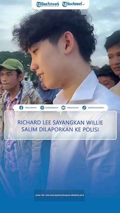 TheStupidLolo's tweet card. RICHARD Lee Sayangkan Willie Salim Dilaporkan ke Polisi Gegara Konten...