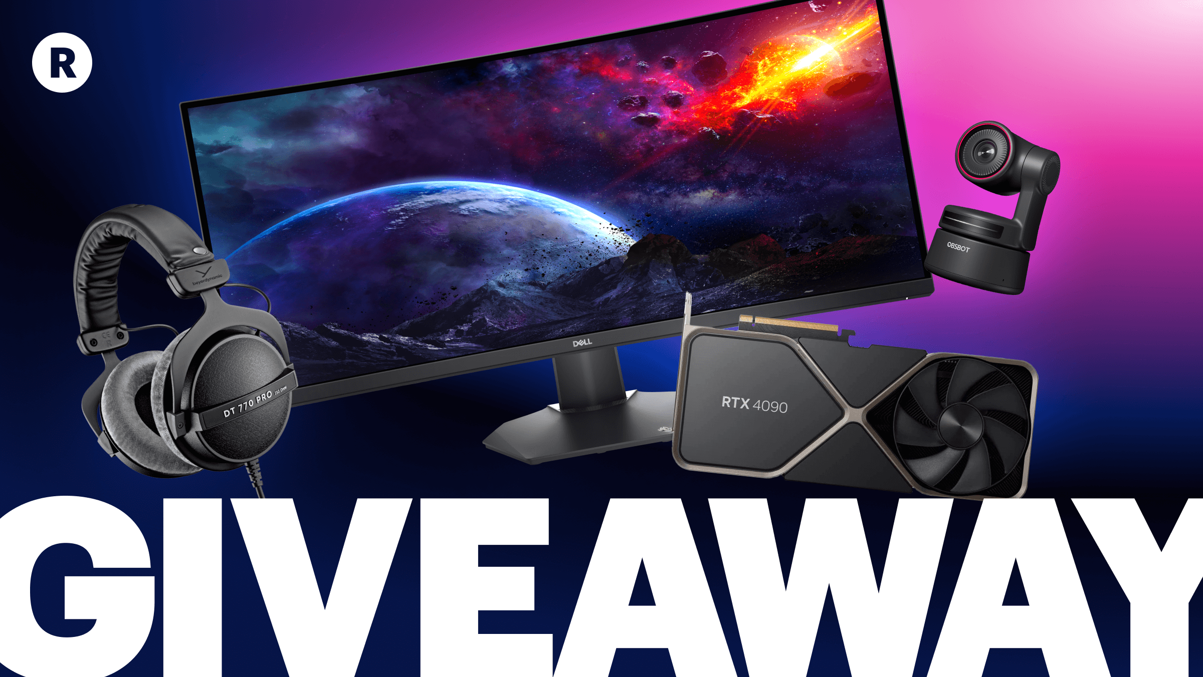 Restreamio's tweet card. Get ready to power-up your gaming experience with top-notch prizes from Restream. The more you participate, the higher your chances of winning!