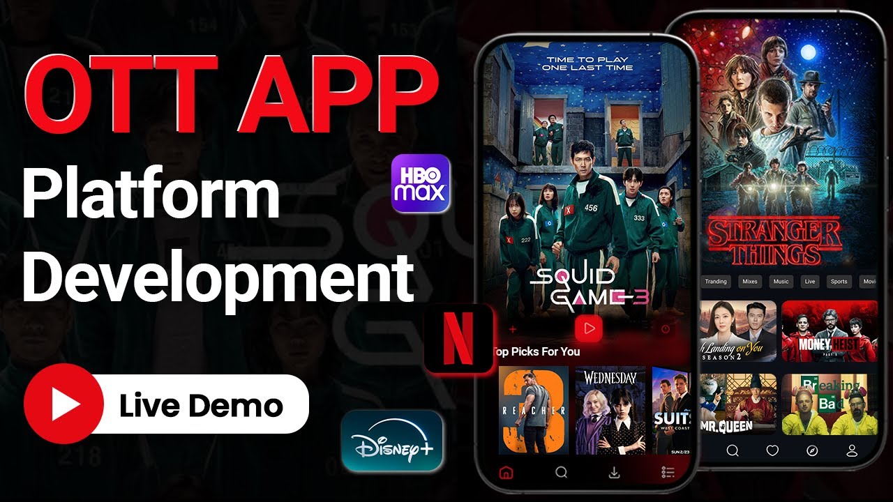 codebrewlab's tweet card. Netflix Clone App - Build Your Own OTT App with Advanced Features |...