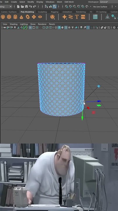 TuanTupharmacy's tweet card. Noob Vs pro Artist: Making Diamond Pattern Knurling #mayatutorial...