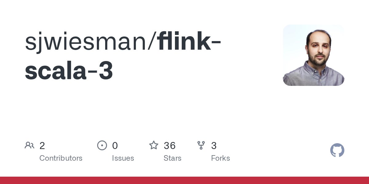 sjwiesman's tweet card. Contribute to sjwiesman/flink-scala-3 development by creating an account on GitHub.