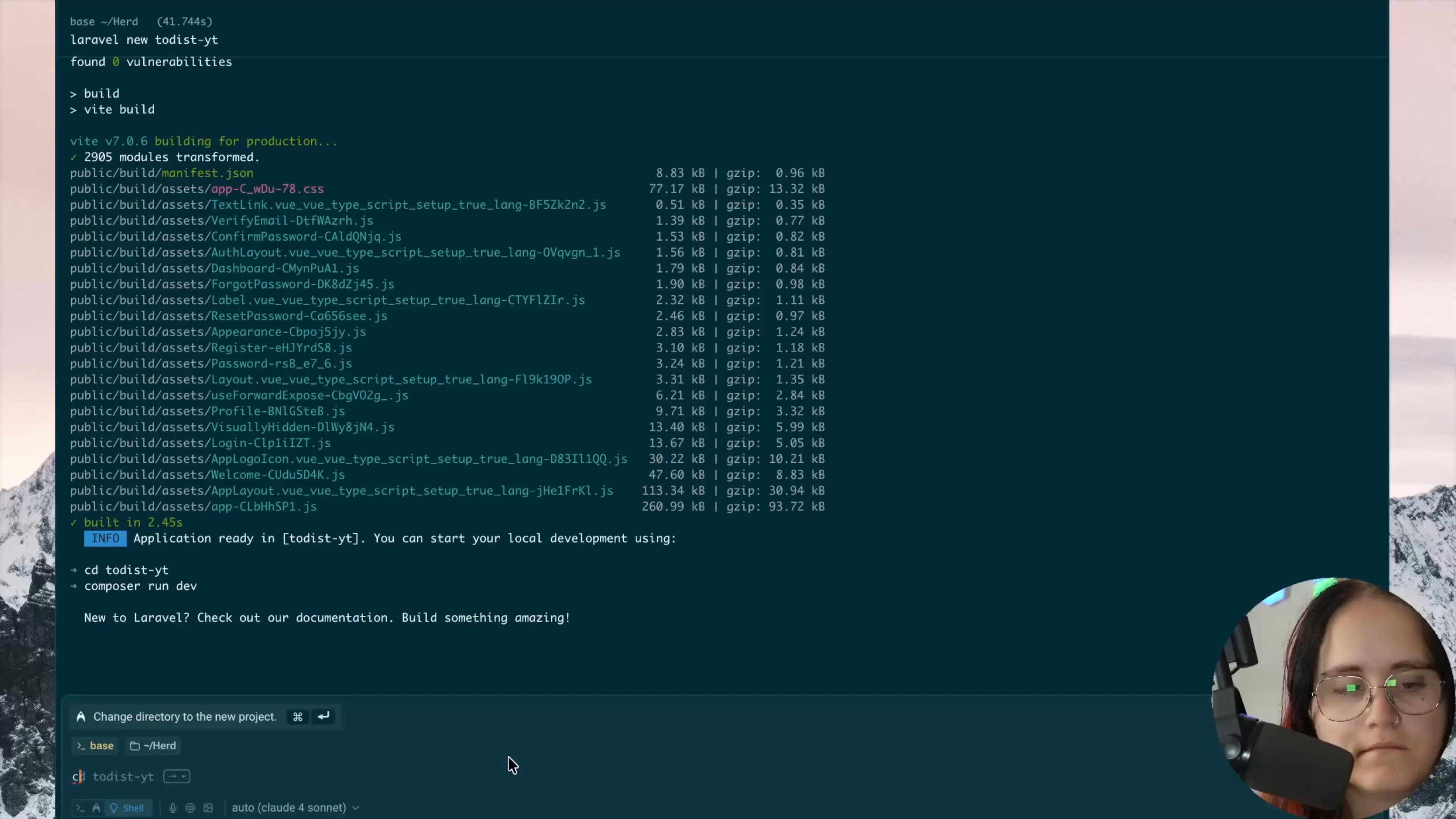 tillythecoder's tweet card. In this short video we will be installing the Laravel app and setup some basic stuff.