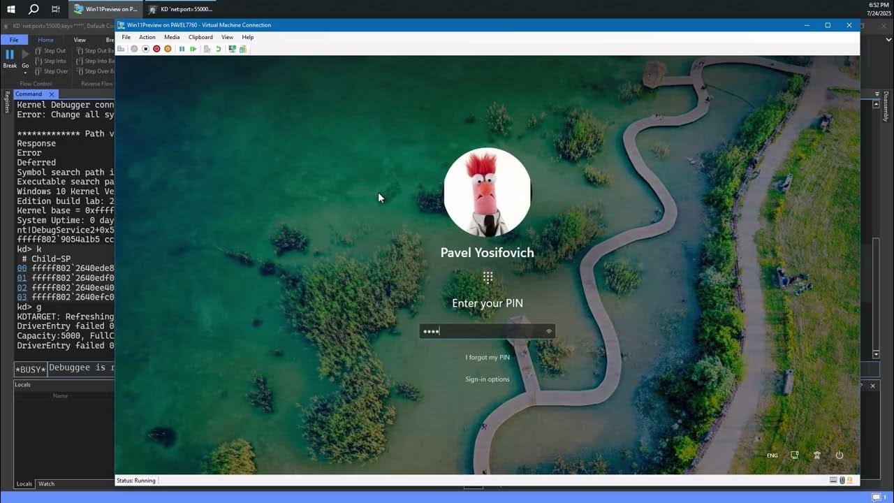 OSdev_'s tweet card. Kernel Debugging with Virtual Machine