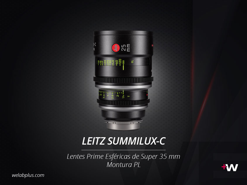 welabplus's tweet card. Guía de uso de Leitz Summilux-C desarrollada por Welab Professional Equipment para profesionales del equipo de cámara en cine y publicidad