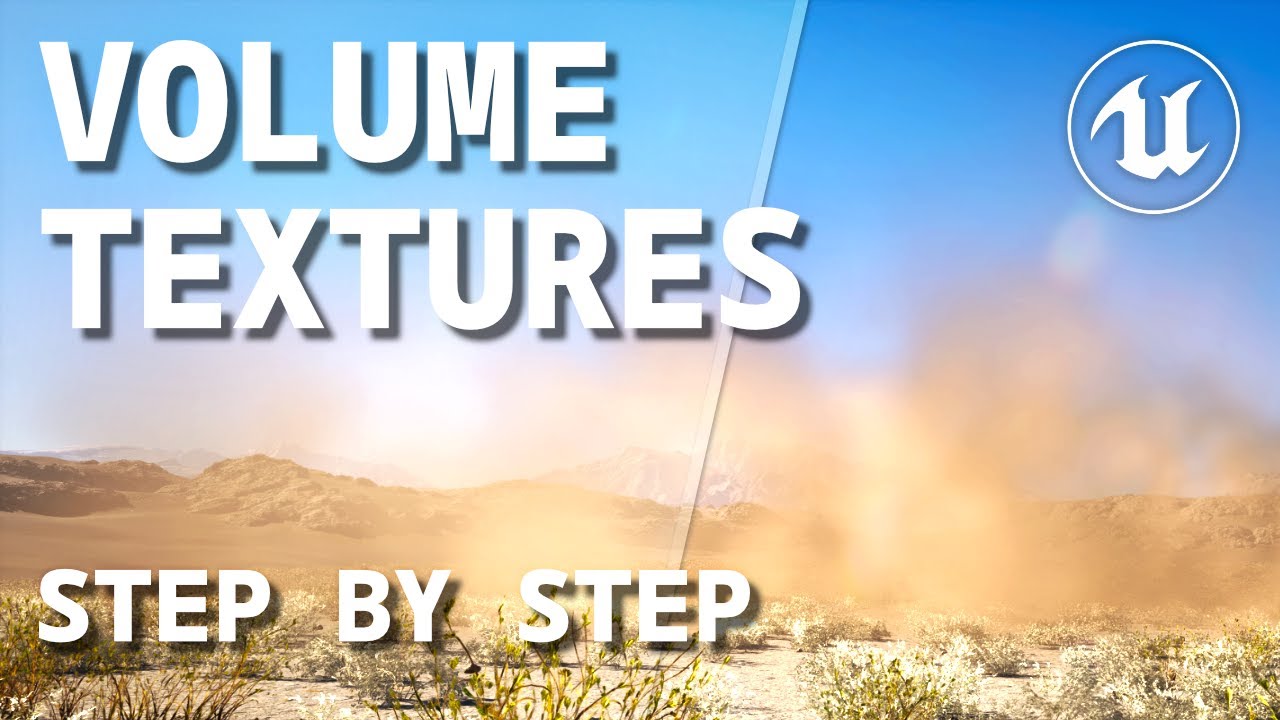 UnrealLearn's tweet card. How To Make 3D Fog With Your Own Volume Texture - Unreal Engine 5...