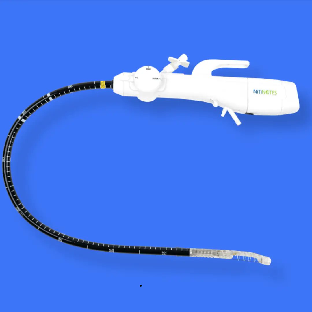 GuidedSolutions's tweet card. Medical Device News by Guided Solutions | Nitinotes, a medical device company transforming the treatment of obesity, today announced it has received CE Mark approval for the EndoZip System, the