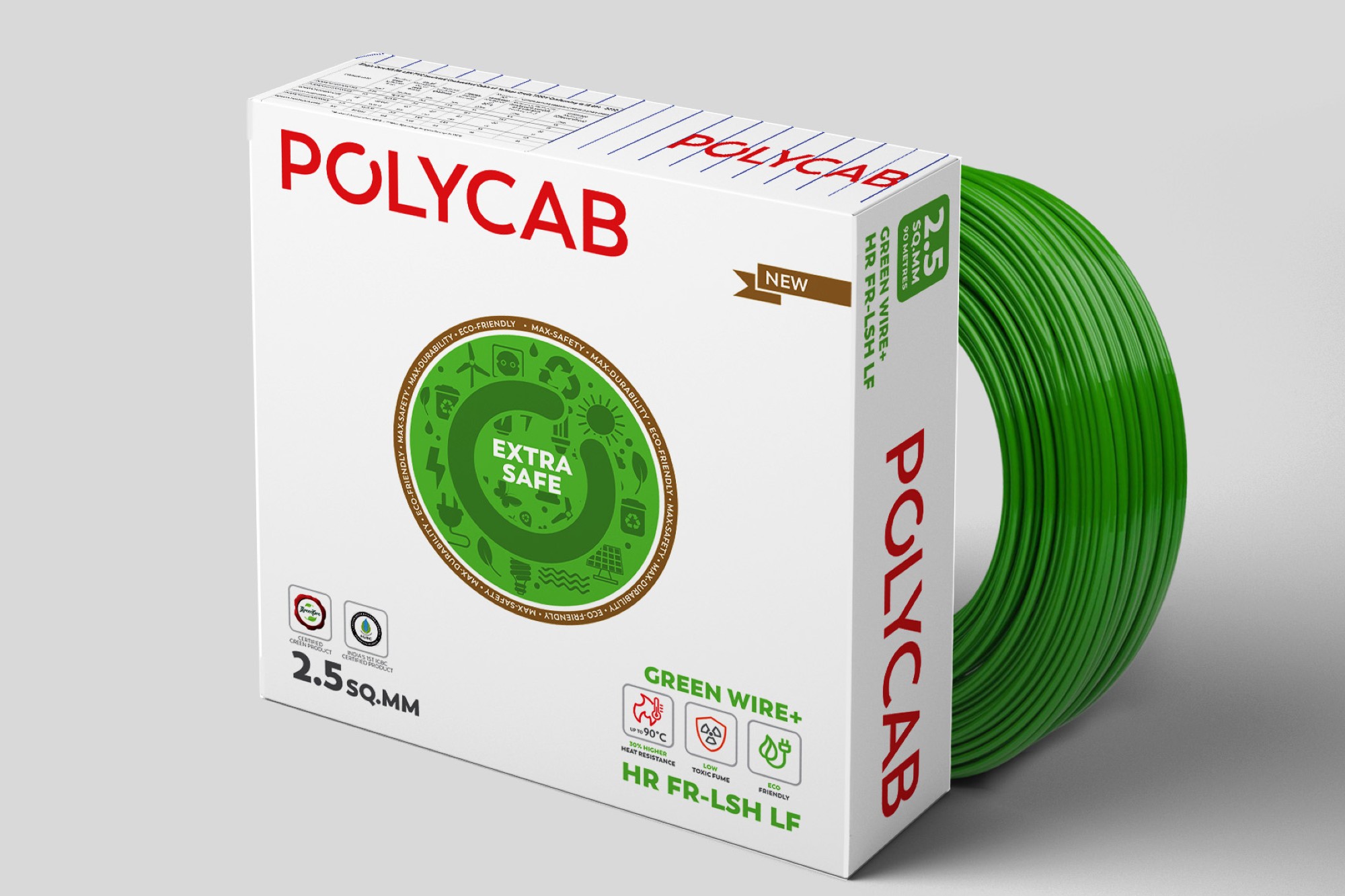 aceupdatemag's tweet card. Polycab has set a new industry benchmark by becoming India’s first company to receive the prestigious GreenPro Certification for house-wires, reinforcing its commitment to sustainable and safe...