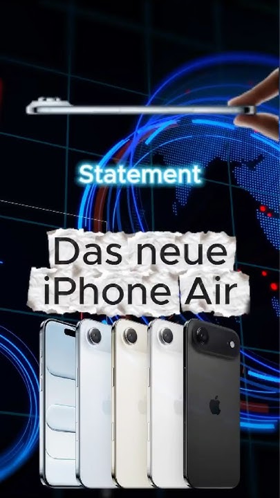 iPadBlog's tweet card. Statement zum iPhone Air – Keynote vom September 2025 • #V274