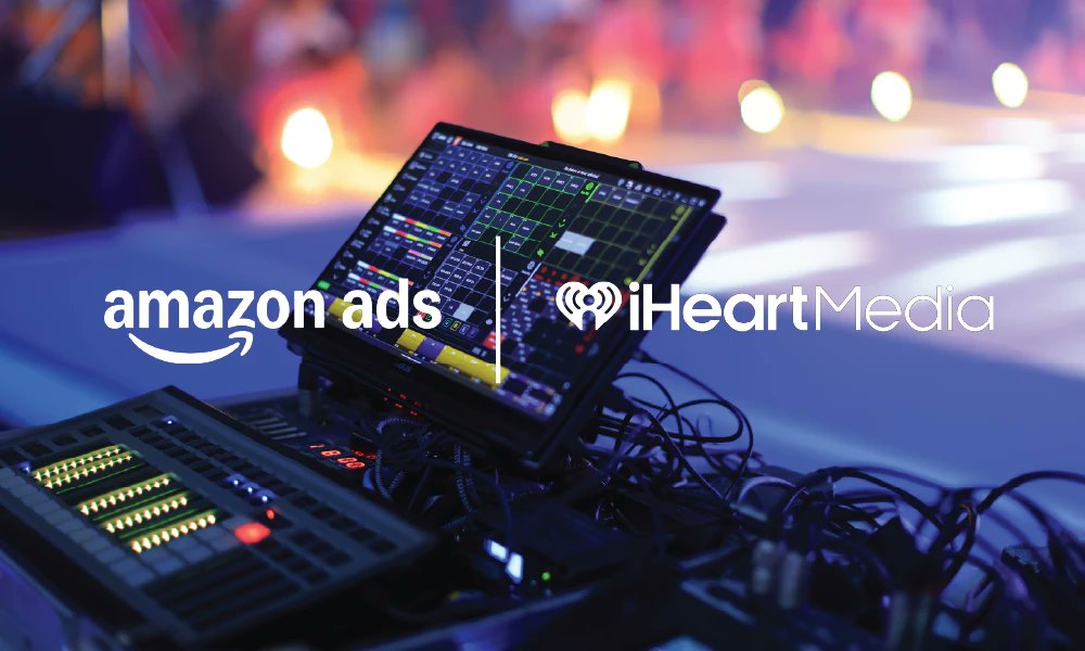TalkCMO's tweet card. Amazon Ads and iHeartMedia announce an expanded partnership, allowing advertisers access to iHeart's audio portfolio through Amazon DSP in their omnichannel campaigns.