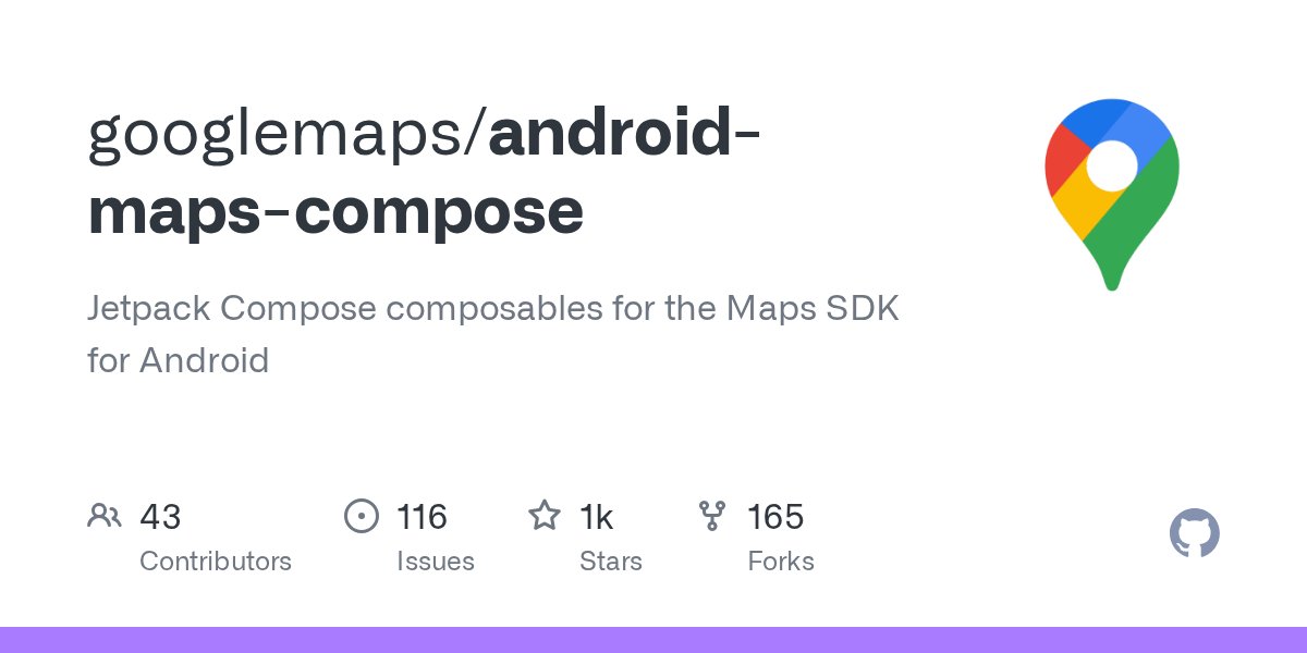 arriolachris's tweet card. Jetpack Compose composables for the Maps SDK for Android - googlemaps/android-maps-compose