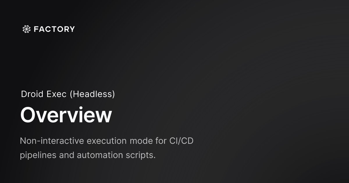 shivam_nerd's tweet card. Non-interactive execution mode for CI/CD pipelines and automation scripts.