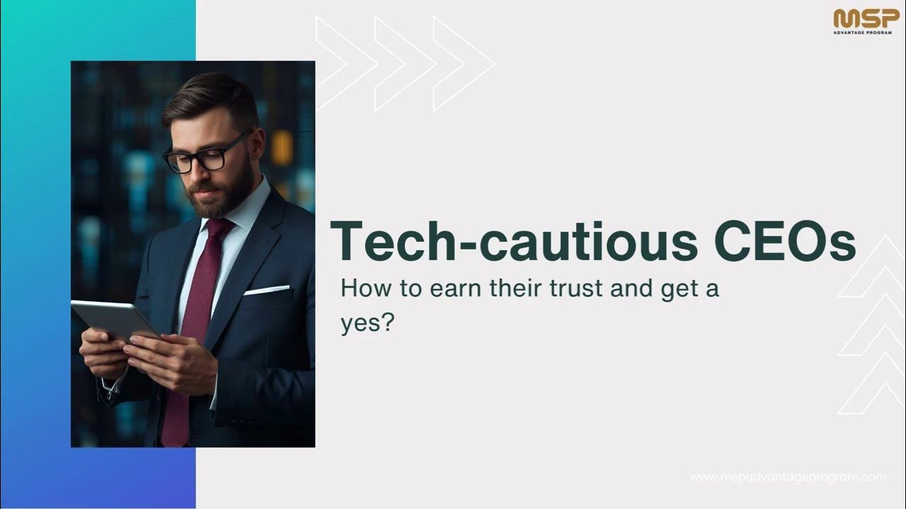 MSPAdvProgram's tweet card. Selling to Tech-Cautious CEOs: Proven Strategies for MSPs to Win...