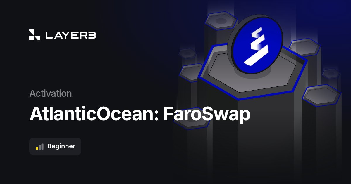 layer3's tweet card. Start exploring Pharos, an EVM-compatible Layer-1 designed for real-world assets, enterprise-grade DeFi, and ultra-fast execution at scale.