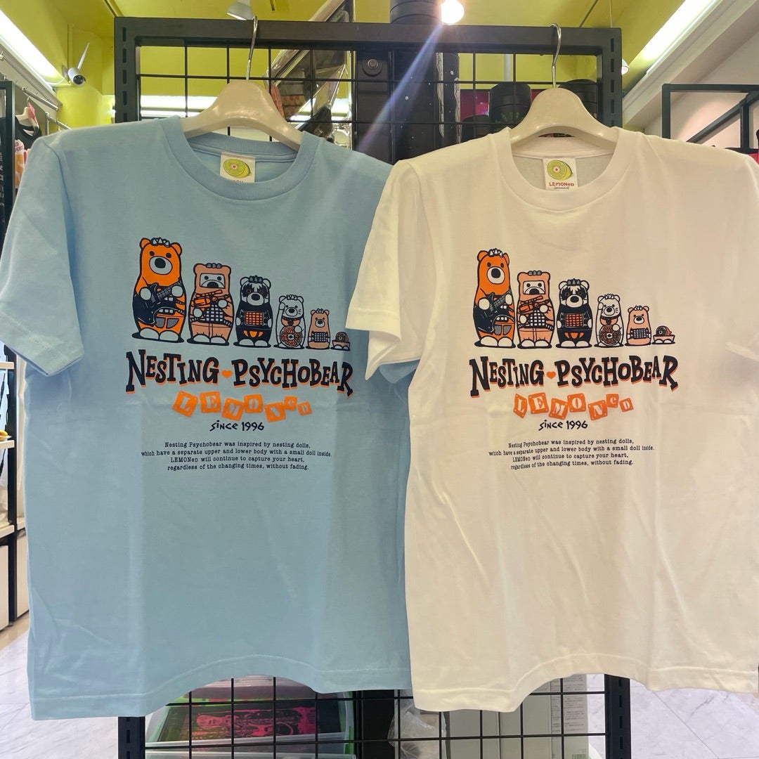 LEMONeDSHOP_'s tweet card. 皆さまお待ちかねの！今週の新商品のご紹介です🪆✨❤️今回はPSYCHOBEARづくしです！⭕️10月4日（土）発売⭕️またまた新デザインの登場〜🥳‼️LEMO…