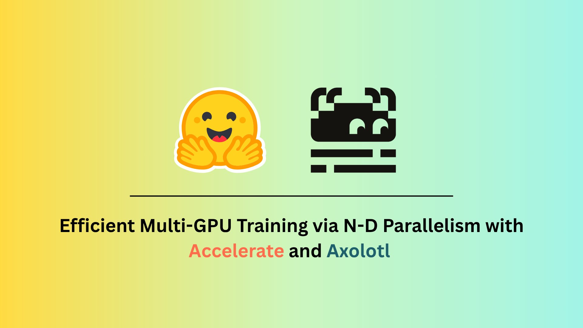m_sirovatka's tweet card. Accelerate ND-Parallel: A guide to Efficient Multi-GPU Training