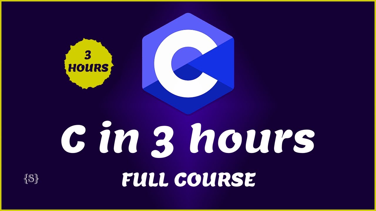 snrgcll's tweet card. C Programming Full Course for Beginners