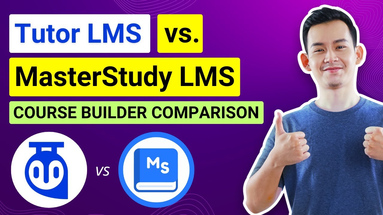 wpgiz's tweet card. Tutor LMS vs MasterStudy LMS Course Builder Comparison | MasterStudy...
