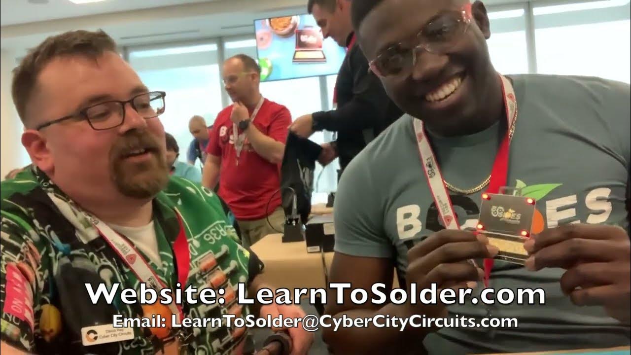 LearnToSolder's tweet card. Learn To Solder with In-Person Workshops!