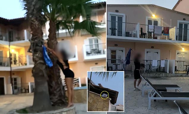 Kennedy__News's tweet card. Waitress Millie Newsham, 20, was on her way back to her hotel room at 6am after a night out with friends last week when they noticed towels had been placed on sunbeds to reserve them.