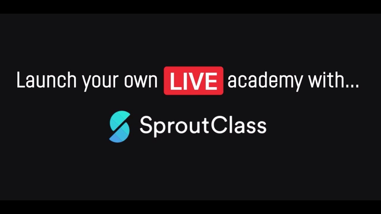 SproutClass's tweet card. SproutClass Launch Teaser