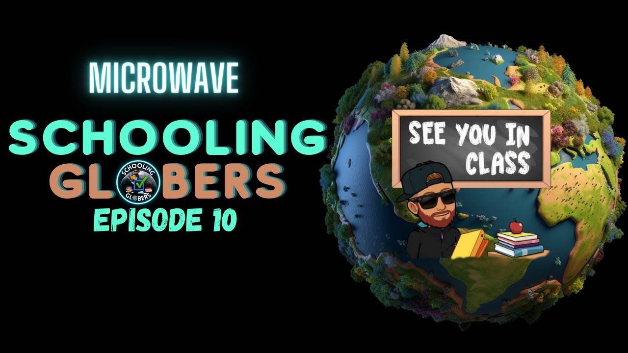 GeanTechman's tweet card. Schooling Globers - Episode 10 - Microwave
