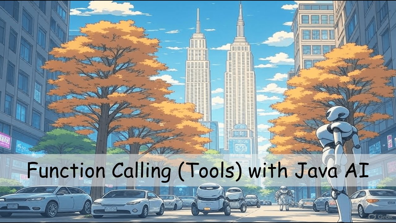 danieloh30's tweet card. Function Calling Tools with Java AI
