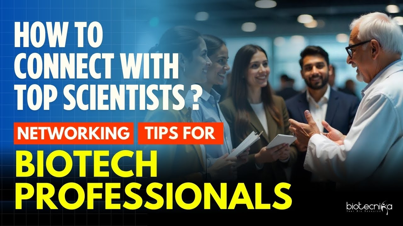 biotecnika's tweet card. Networking Tips for Biotech Professionals How to Connect with Top...