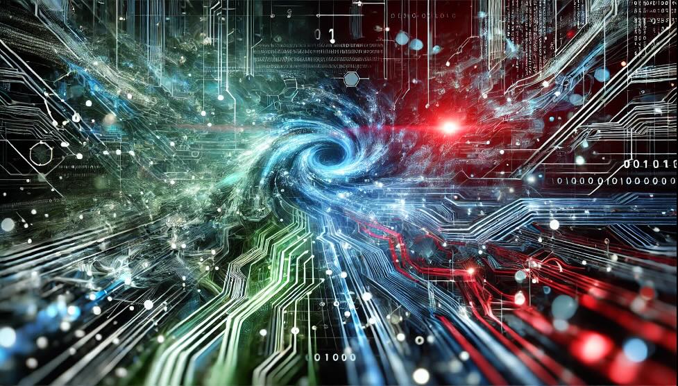 TechAllyson's tweet card. Cyber Innovator Sean Grimaldi explains an evolving digital arms race in which AI-driven malware is rapidly advancing, challenging cybersecurity with evasion techniques and hard-to-detect threats.