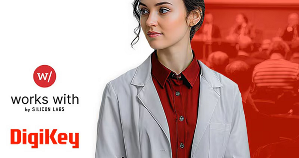 electronics_med's tweet card. DigiKey, the leading global electronic components and automation products distributor, announces its sponsorship of the sixth annual Works With event series,