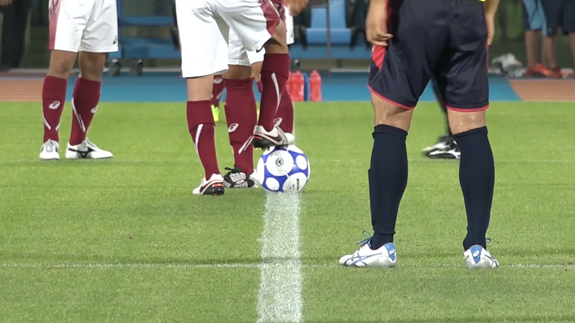 wksoccer2025's tweet card. 第６７回早慶サッカー定期戦　ハイライト