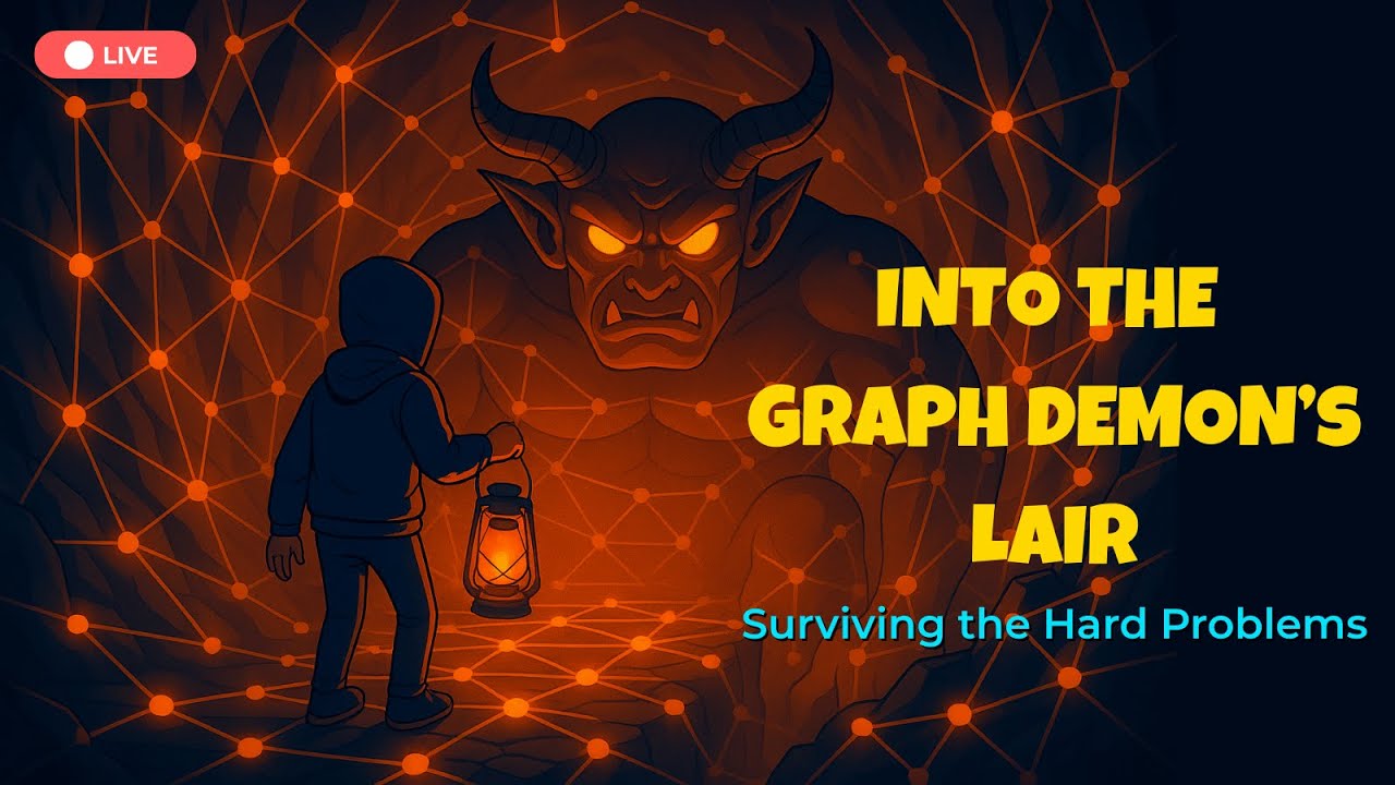 DeyPriyak's tweet card. Day 4: Into the Graph Demon's Lair| Surviving the Hard Problems